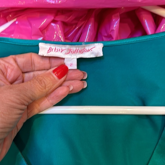 Beautiful teal dress - Picture 2 of 2